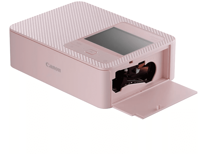 Impresora fotográfica - Canon Shelphy CP1500, Sublimación térmica, 300 x 300 DPI, Pantalla LCD, Rosa