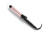 Rizador - Babyliss Rose Quartz, 38 mm, 6 temperaturas, Hasta 210 ºC, Cerámica de cuarzo, Rosa