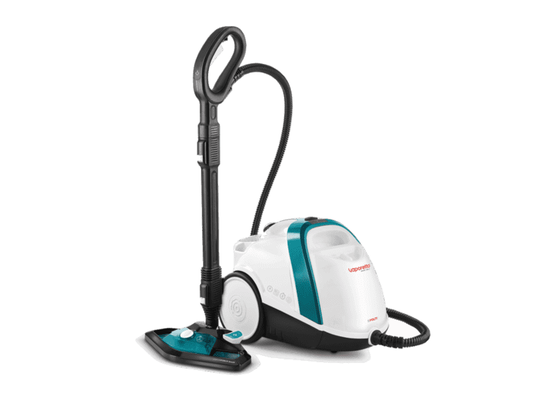Limpiador de vapor - Polti Vaporetto Smart 100 T, 2min calentamiento, Indicador de vapor, Acero