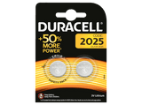 Pilas botón - Duracell DL2025, 3 V, 2 unidades