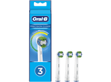 Recambio para cepillo dental - Oral-B, Precision Clean, con Tecnología CleanMaximiser, Pack De 3, blanco