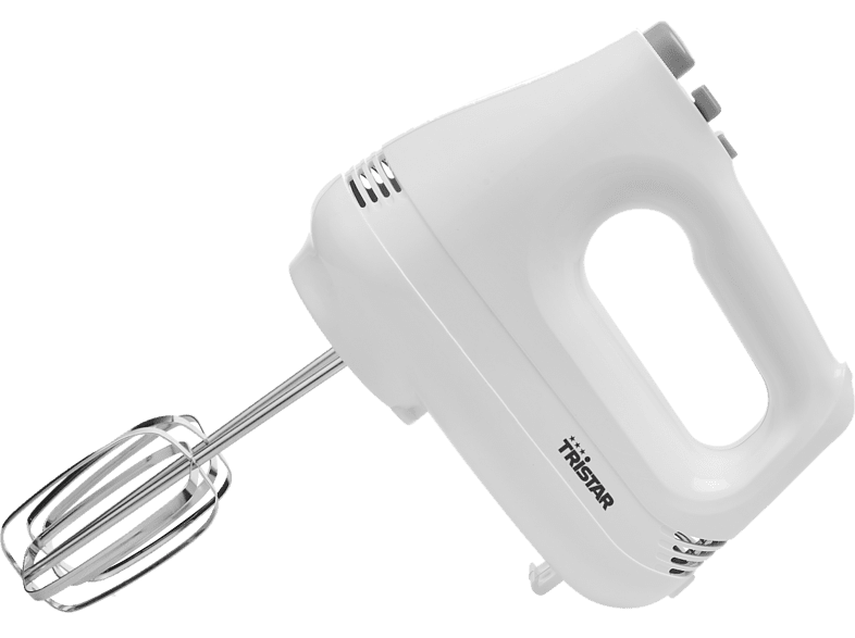 Amasadora de mano - Tristar MX-4202, 200 W, 6 Velocidades, Blanco
