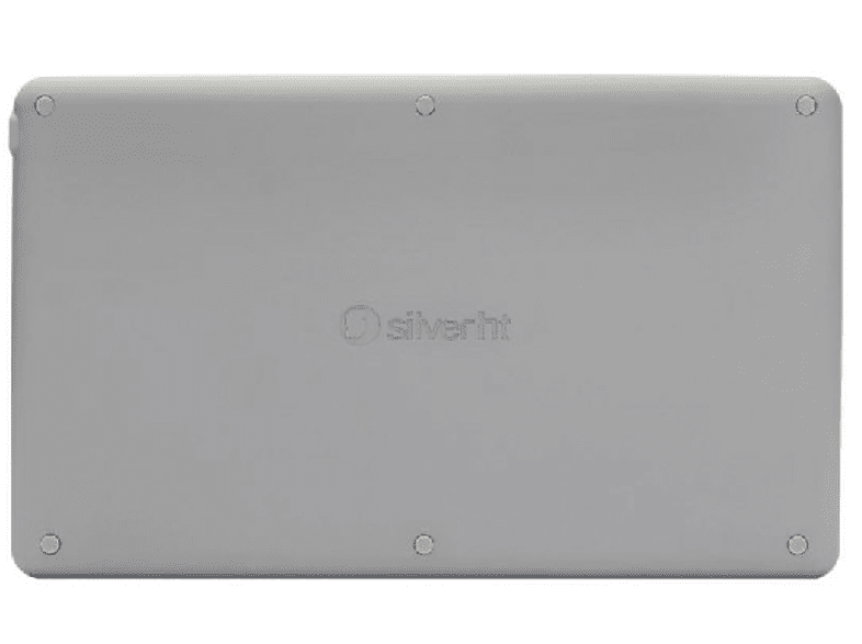 Teclado inalámbrico - SilverHT Wireless Bluetooth, Universal, Carga Micro USB, Gris