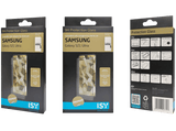 Protector pantalla - ISY IPG-5113-2.5D, Para Samsung Galaxy S21 Ultra, Vidrio templado, Transparente