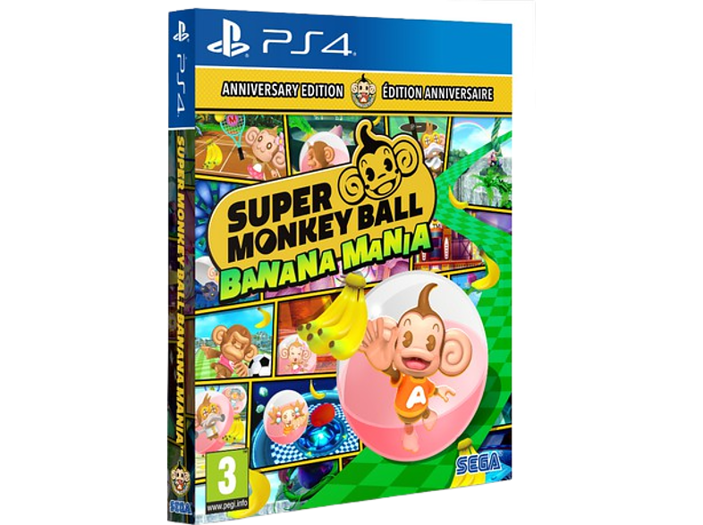 PS4 Super Monkey Ball Banana Mania Launch Anniversary Edition