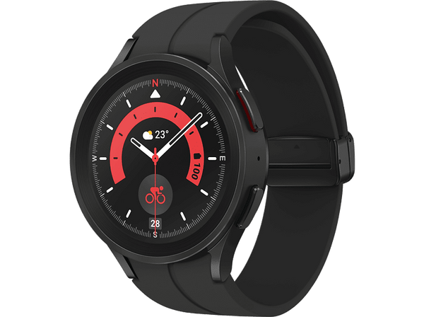 Smartwatch - Samsung Galaxy Watch5 Pro BT 45mm, 1.4", Exynos W920, 590 mAh, Negro