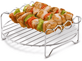 Accesorio freidora - Ufesa 72805518 Freidora de aire pack 4 accesorios, Inox
