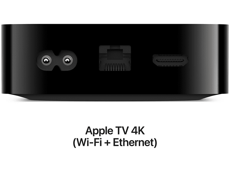 Apple TV 4K (3ª generación) 64 GB, WiFi, Reproductor multimedia, Mando Siri remote, Bluetooth 5.0