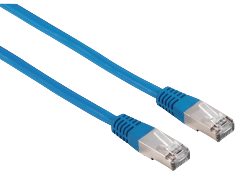 Cable de red - ISY IPC 2000, 10 m, Cat-5e, RJ-45, U/FTP (STP), Azul
