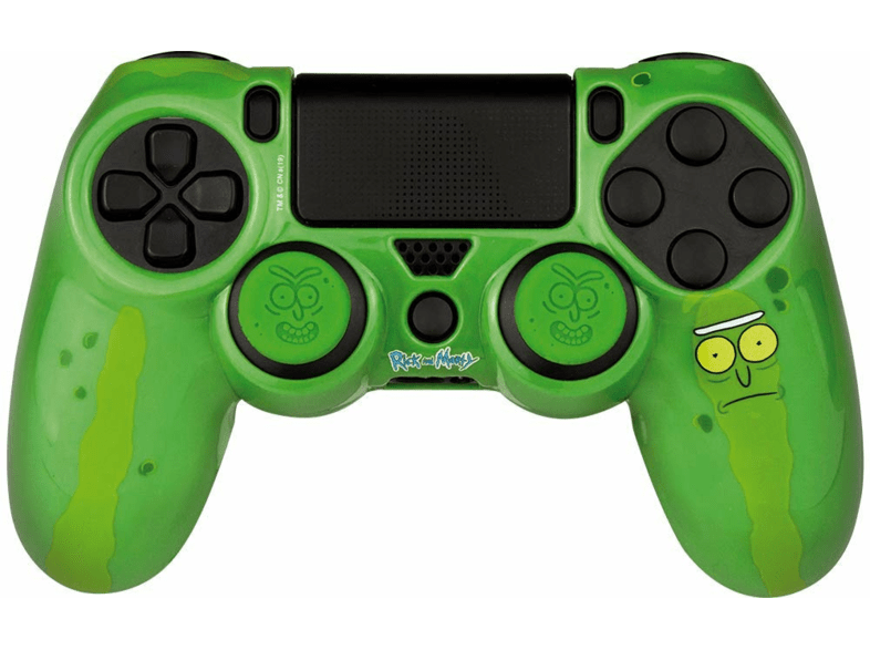 Funda - Para mando PS4  FR-TEC - Rick and Morty Pickle Rick Combo Pack