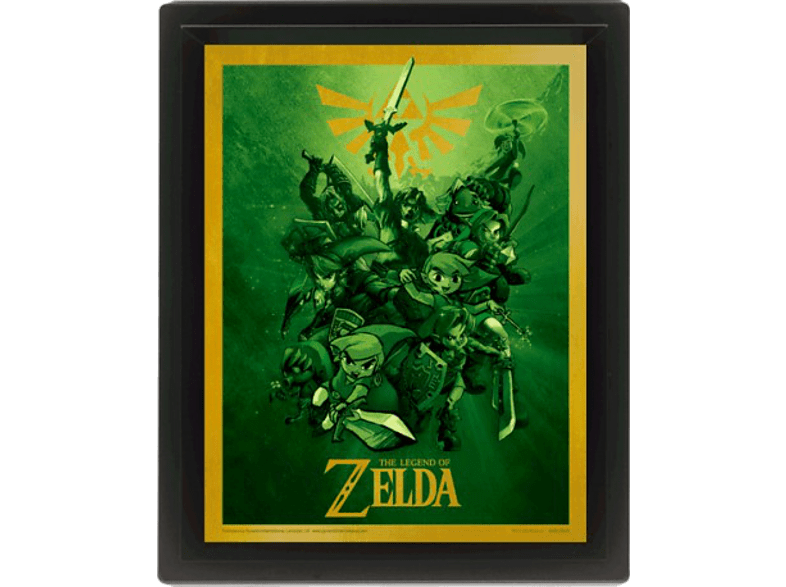 Poster 3D - Sherwood The legend of Zelda