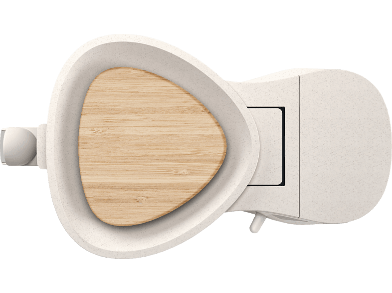 Cafetera de goteo - Philips Eco Conscious Edition HD5120/00, Sostenible, 1000 W , 10 Tazas, Función de apagado, Jarra cristal, Blanco