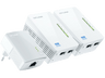 Extensor de conexión de internet por cable con 2 adaptadores wifi - TP-Link TL-WPA4220T KIT,