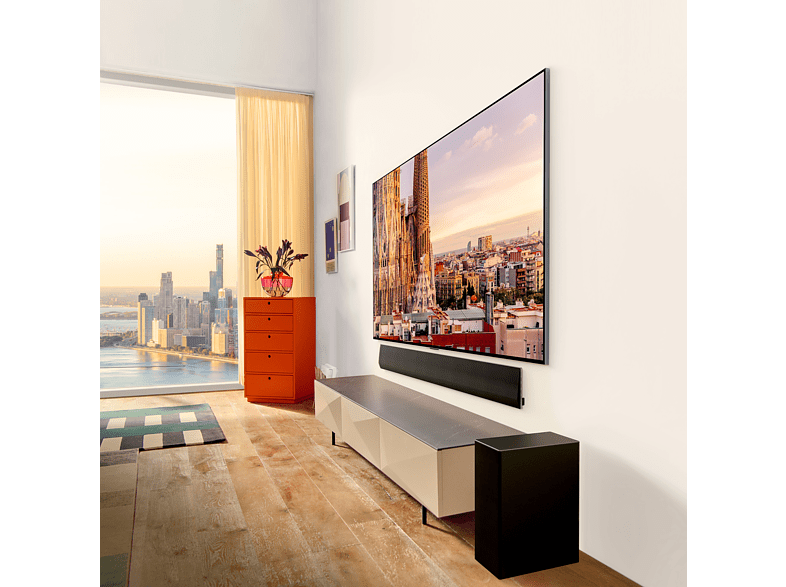 TV OLED 65 - LG OLED65C35LA, UHD 4K, Inteligente α9  4K Gen6, Smart TV, DVB-T2 (H.265), Negro