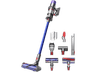Aspirador escoba - Dyson v11 Absolute, Filtro permanente, Cepillos Intercambiables y Accesorios, 185 W, Autonomía 60 min, Azul