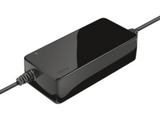 Cargador para portátil - Trust Primo 90W-19V, Adaptador, Universal, 90W, Negro