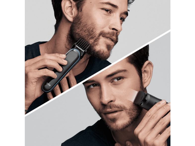 Recortadora - Braun Todo En Uno 3 MGK3342, Recortadora De Barba, 7 En 1, Para Hombre, 5 Accesorios
