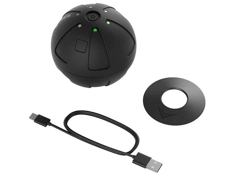 Masajeador - Hyperice Hypersphere Mini, 3 velocidades, Para los músculos, Negro