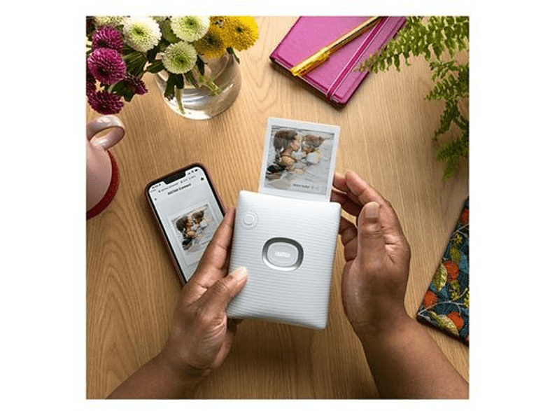 Impresora - Fujifilm ‎Instax Square Link, Instantánea, Blanco