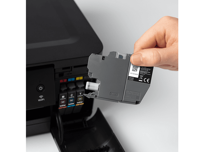 Cartucho de tinta - Brother LC421XLVAL, Pack de 4, 500 páginas cada color (BK/C/M/Y)ISO/IEC 24711, Modo ahorro