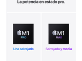 Apple MacBook Pro (2021), 16.2  Retina, Chip M1 Pro, 16 GB, 512 GB, MacOS, Gris espacial