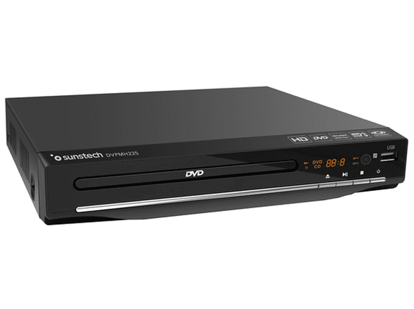 Reproductor DVD - Sunstech DVPMH225BK, HD, USB 2.0, HDMI, Negro