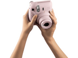 Cámara instantánea - Fujifilm Instax Mini 12, 62× 46 mm, Flash, Rosa pastel