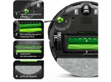 Robot aspirador - iRobot Roomba Combo i8, Robot aspirador y friegasuelos 2 en 1, 750W, 389 ml, 75 min, Negro