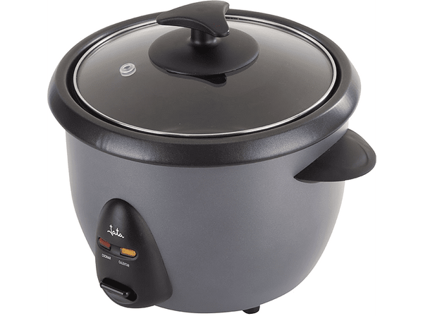 Arrocera eléctrica - Jata AR393, 1 L, 400 W, 2 funciones, Gris