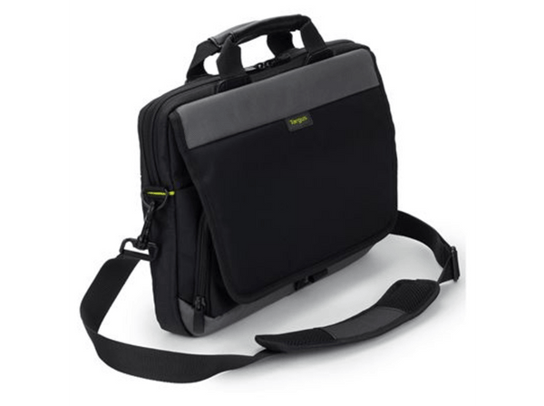 Maletín para portátil - Targus CityGear 12-14'' Slim Topload, Negro