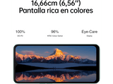 Móvil - OPPO A57s, Starry Black, 128 GB, 4 GB RAM, 6.56 HD+, MediaTek Helio G35, 5000 mAh, Android