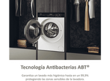 Lavadora carga frontal - Haier I-Pro Series 3 HW90-B14939-IB, 9 kg, 1400 rpm, Motor Direct Motion, 15 programas, Antibacterias, Vapor, Blanco