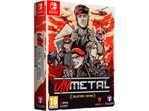 Nintendo Switch UnMetal Ed. Coleccionista