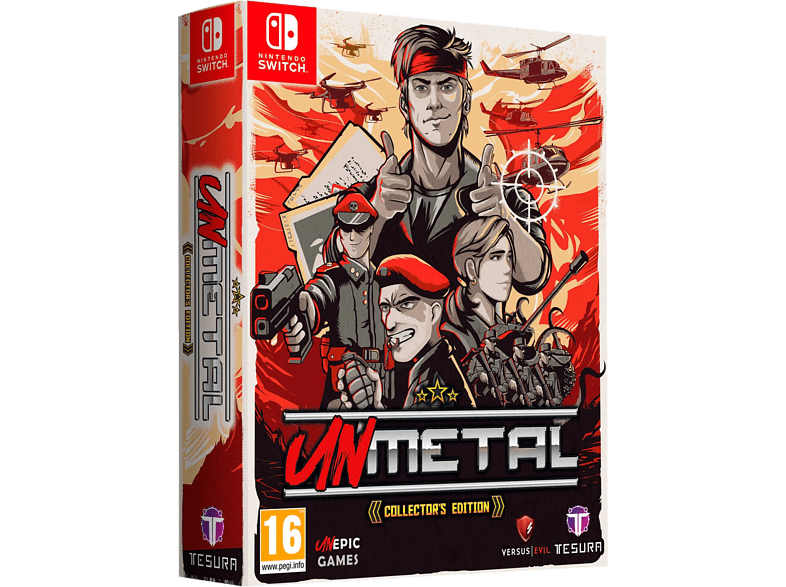 Nintendo Switch UnMetal Ed. Coleccionista