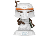 Figura - Funko POP! Star Wars Holiday: Snowman Boba Fett, Vinilo, 9.5 cm