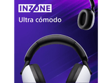 Auriculares gaming - Sony INZONE H9 + Tarjeta PlayStation 20€, Noise Cancelling, Inalámbricos, Sonido espacial 360, 32 horas, Micrófono, PC / PS5
