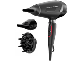 Secador -  Rowenta x Karl Lagerfeld CV887LF0 K/Pro Stylist, 2200 W, Motor AC Pro, 2 velocidades, 3 temperaturas, Tecnol. iónica, Keratin & Glow, Negro