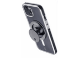 Soporte móvil - CellularLine Ring Stand Mag, Para MagSafe, Magnético, Negro