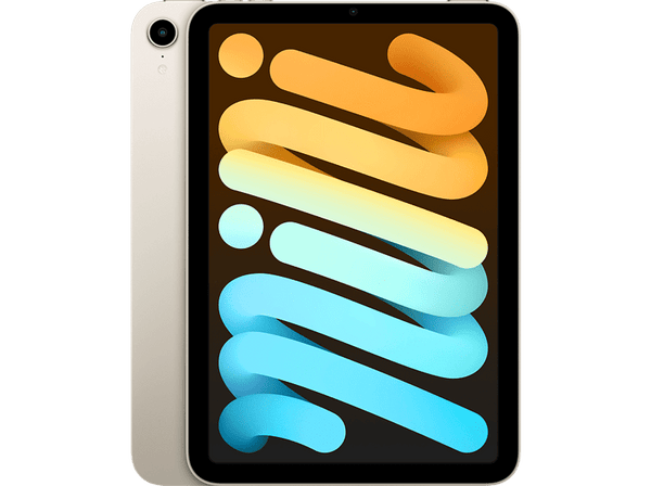 Apple iPad mini (6ª gen.), 64 GB, Blanco estrella, Wi-Fi, 8.3 ", Retina, Chip A15 Bionic, iPadOS
