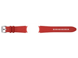 Recambio correa  - Samsung Hybrid Leather Band, Para Galaxy Watch 4 / 4 Classic, Cuero, M/L, Rojo