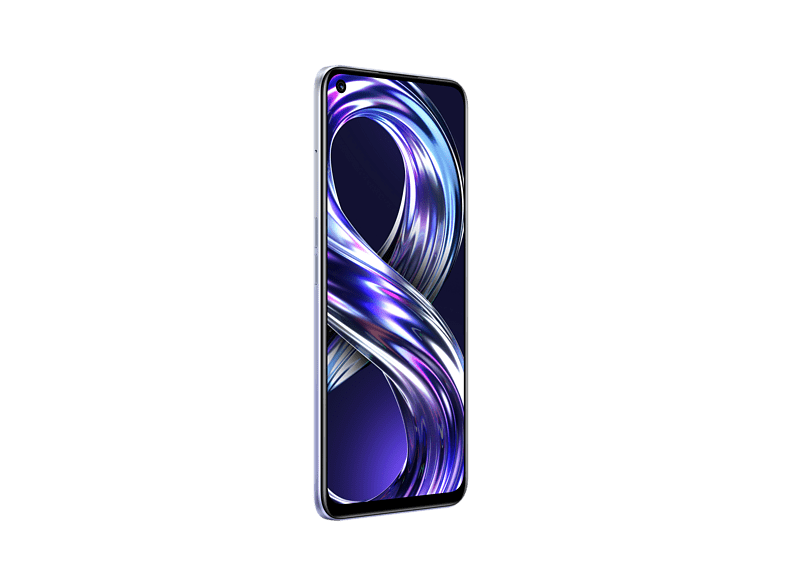 Móvil - realme 8i, Violeta Espacial, 64 GB, 4 GB RAM, 6.6 FHD+ 120 Hz, MediaTek Helio G96, 5000 mAh, Android