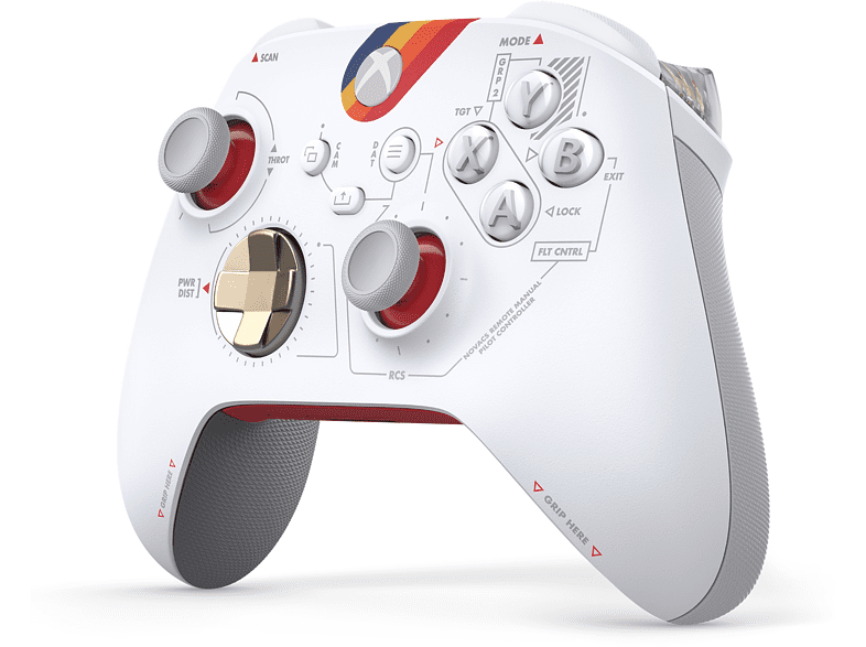 Mando - Microsoft Starfield Limited Edition, Compatible con Xbox, Inalámbrico, Asignación de botones personalizado