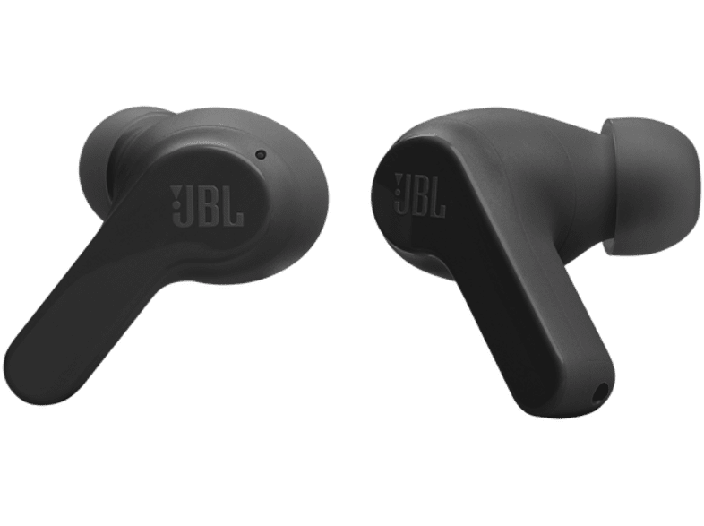 Auriculares True Wireless - JBL Wave Beam, 32 h de Autonomía, Carga rápida, Sonido ambiente, Negro