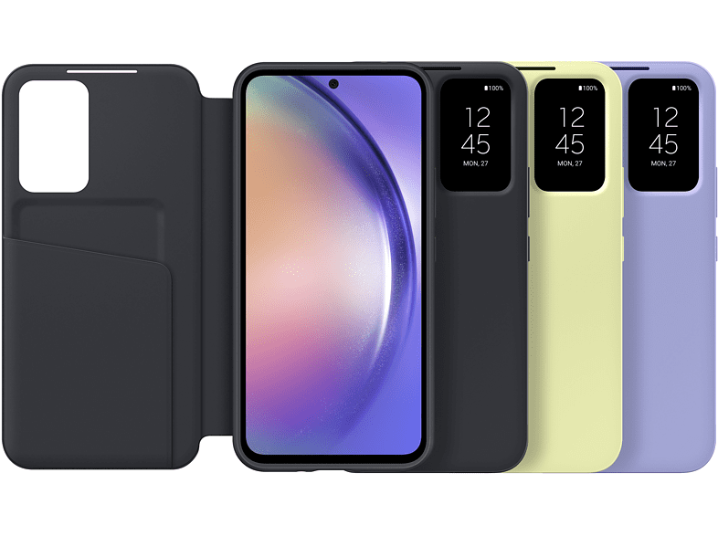Funda - Samsung, Para Samsung Galaxy A54, 16.3 cm (6.4), Tapa de libro, Negro