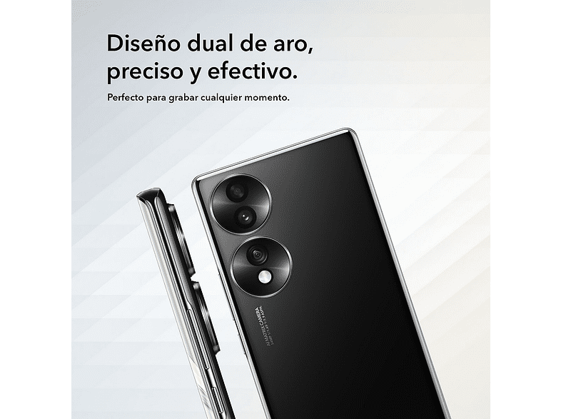 Móvil - HONOR 70, Black, 128 GB, 8 GB, 6.67 Full HD, Qualcomm Snapdragon 778G Plus 5G, Triple Cam 54MP, 4800mAh, Dual Sim + HONOR Earbuds 2 Lite