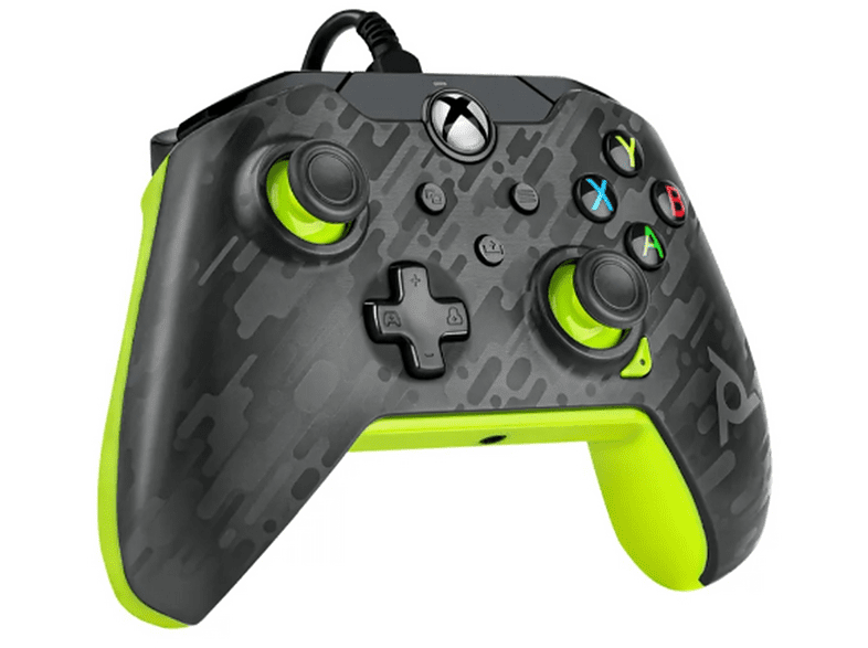 Mando - PDP 049-012-CMGY, Para Xbox Series X/PC, Cable, Carbon/Amarillo