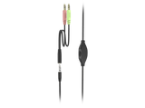 Auriculares - Hama HS-P150 V2, De diadema, Con cable, Micrófono, Supraaurales, Negro