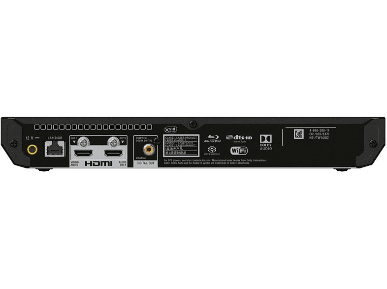 Reproductor Blu-ray - Sony UBP-X700, 4K, Dolby Vision, HDR10, Negro
