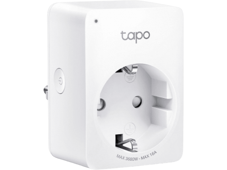 Enchufe inteligente - ‎TP-Link Tapo P110 Mini Smart Wi-Fi, Bluetooth 4.2, Temporizador, Modo Ausente, Blanco