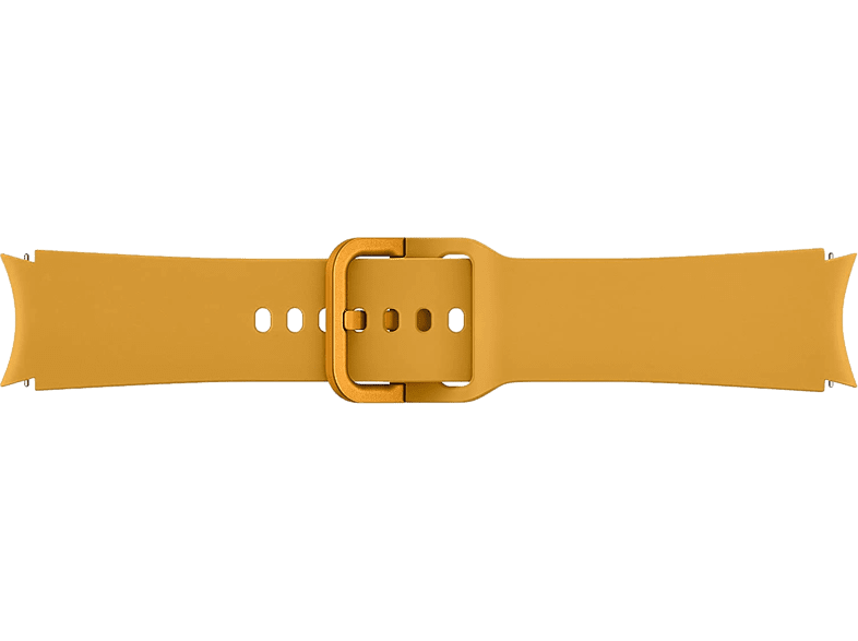 Recambio correa - Samsung Sport Band, Para Galaxy Watch 4, S/M, 20 mm, Fluoroelastómero, Mostaza